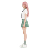 Alien Stage MIZi Women Green School Uniform Cosplay Costume Outfit Halloween Carnival Suit