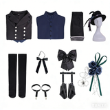 Black Butler Ciel Phantomhive Black Outfit Cosplay Costume Outfit Halloween Carnival Suit
