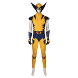 Movie Vajra Wolf Yellow Top Pants Full Set Cosplay Costume Outfits Halloween Carnival Suit
