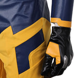 Movie Vajra Wolf Yellow Top Pants Full Set Cosplay Costume Outfits Halloween Carnival Suit