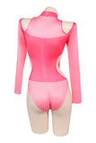 Invincible Season 4 Atom Eve Women Pink One-piece Swimsuit Carnival Halloween Cosplay Costume