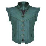 Movie Flynn Rider Medieval Waistcoat Cosplay Costume Outfits Halloween Carnival Suit