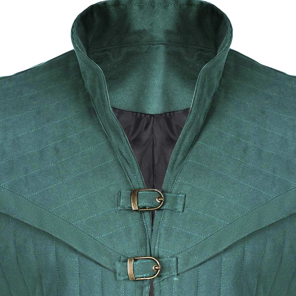 Movie Flynn Rider Medieval Waistcoat Cosplay Costume Outfits Halloween ...