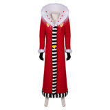 TV Hazbin Hotel 2024 Valentino Red Coat Cosplay Costume Outfits Halloween Carnival Suit