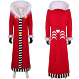 TV Hazbin Hotel 2024 Valentino Red Coat Cosplay Costume Outfits Halloween Carnival Suit