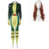 TV Rogue Women Green Jumpsuit Cosplay Costume Outfits Halloween Carnival Suit