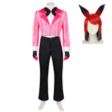 Hazbin Hotel 2025 Season 2 Alastor Cosplay Costume Outfits Halloween Carnival Suit