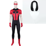 Invincible Oliver Grayson Red Outfit Cosplay Costume Outfit Halloween Carnival Suit