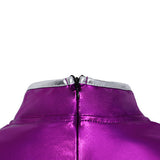 Teen Titans Starfire Women Purple Outfit Cosplay Costume Outfit Halloween Carnival Suit