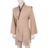 Jedi Knight Brown Outfit Cosplay Costume Outfit Halloween Carnival Suit