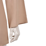Jedi Knight Brown Outfit Cosplay Costume Outfit Halloween Carnival Suit