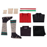 Sekiro: No Defeat Sekiro Red Outfit Cosplay Costume Outfit Halloween Carnival Suit