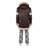 One Piece Usopp Winter Brown Outfit Cosplay Costume Outfit Halloween Carnival Suit
