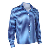 One Piece Sanji Blue Shirt Cosplay Costume Outfit Halloween Carnival Suit