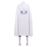 Emilia Women Purple Jumpsuit With Cloak Cosplay Costume Outfit Halloween Carnival Suit