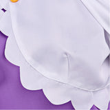 Emilia Women Purple Jumpsuit With Cloak Cosplay Costume Outfit Halloween Carnival Suit