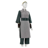 Avatar: The Last Airbender Toph Beifong Women Gray Outfit Cosplay Costume Outfit Halloween Carnival Suit