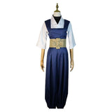 GACHIAKUTA Zanka Blue Outfit Cosplay Costume Outfit Halloween Carnival Suit