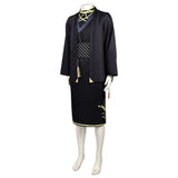 Shunkashuutou Daikousha: Haru no Mai Rosei Kantsubaki Black Outfit Cosplay Costume Outfit Halloween Carnival Suit