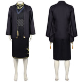 Shunkashuutou Daikousha: Haru no Mai Rosei Kantsubaki Black Outfit Cosplay Costume Outfit Halloween Carnival Suit