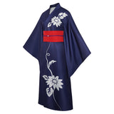 Cosmic Princess Kaguya Kaguya Blue Kimono Cosplay Costume Outfit Halloween Carnival Suit