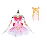 Overwatch Juno Women Pink Dress Cosplay Costume Outfits Halloween Carnival Suit