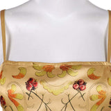 Padme Amidala Yellow Belted Top Cosplay Costume Outfits Halloween Carnival Suit