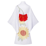 Cosmic Princess Kaguya Iroha Sakayori Women White Kimono Cosplay Costume Outfit Halloween Carnival Suit