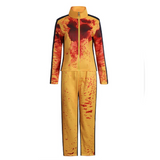 Kill Bill The Bride Women Yellow Training Outfit Cosplay Costume Outfit Halloween Carnival Suit