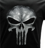 THE PUNISHER Skull T-shirt Black Shirt Tee