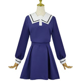I Want to Love You Till Your Dying Day Sheena Mimi Ali Women Blue Uniform Cosplay Costume Outfit Halloween Carnival Suit