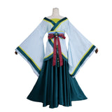 The Western Capital Arc Maomao Women Blue Hanfu Cosplay Costume Outfit Halloween Carnival Suit