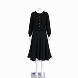 Possession Margaret Qualley Anna Helen Women Black Dress Cosplay Costume Outfit Halloween Carnival Suit