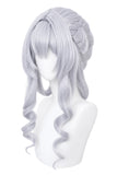 Genshin Impact The Tsaritsa Women Blue Dress Cosplay Costume Outfit Halloween Carnival Suit