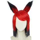 Hazbin Hotel Season 2 Alastor Red Black Outfit Cosplay Costume Outfits Halloween Carnival Suit