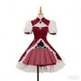Puella Magi Madoka Magica Kyoko Sakura Women Outfit Cosplay Costume Outfit Halloween Carnival Suit