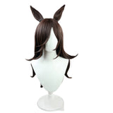 Anime Uma Musume Pretty Derby Rice Shower Cosplay Wig Heat Resistant Synthetic Hair Carnival Halloween Party Props
