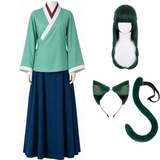 Season 3 Maomao Green Outfit Cosplay Costume Outfit Halloween Carnival Suit