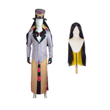Hazbin Hotel Sir Pentious Brown Suit Outfit With Hat Cosplay Costume Outfits Halloween Carnival Suit