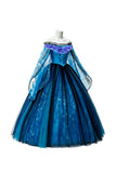 Frankenstein Elizabeth Women Blue Dress Cosplay Costume Outfit Halloween Carnival Suit