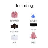 Season 4 Rem Women Pink Outfit with Cape Cosplay Costume Outfit Halloween Carnival Suit