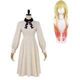 Marriage Toxin Mei Kinosaki Women White Dress Cosplay Costume Outfit Halloween Carnival Suit