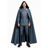 Dr.Doom Gray Rope Cosplay Costume Outfit Halloween Carnival Suit