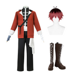 Frieren: Beyond Journey‘s End Stark Red Outfit Cosplay Costume Outfits Halloween Carnival Suit