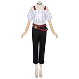 Kirara Hoshi White Outfit Cosplay Costume Outfit Halloween Carnival Suit