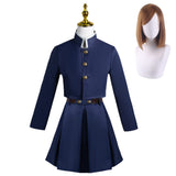 Nobara Kugisaki Women Blue Suit Cosplay Costume Outfits Halloween Carnival Suit