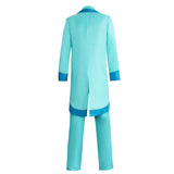 Wicked:For Good The Wizard of Oz Light Blue Suit Outfit Cosplay Costume Outfits Halloween Carnival Suit