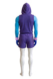 Skeleton King Purple Sportswear Cosplay Costume Outfit Halloween Carnival Suit