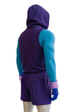 Skeleton King Purple Sportswear Cosplay Costume Outfit Halloween Carnival Suit