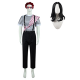Clair Obscur Black‑and‑White Gustave Outfit Cosplay Costume Outfit Halloween Carnival Suit